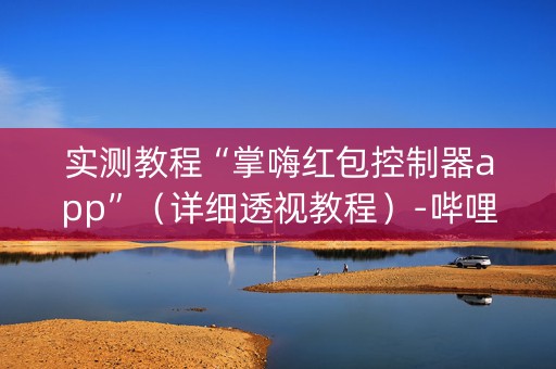 实测教程“掌嗨红包控制器app”（详细透视教程）-哔哩哔哩