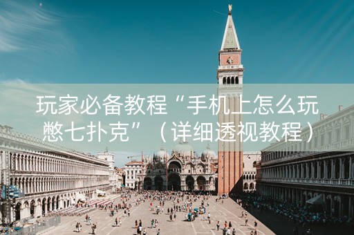 玩家必备教程“手机上怎么玩憋七扑克”（详细透视教程）-哔哩哔哩