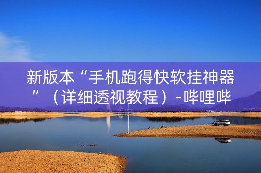 新版本“手机跑得快软挂神器”（详细透视教程）-哔哩哔哩