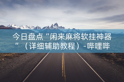 今日盘点“闲来麻将软挂神器”（详细辅助教程）-哔哩哔哩