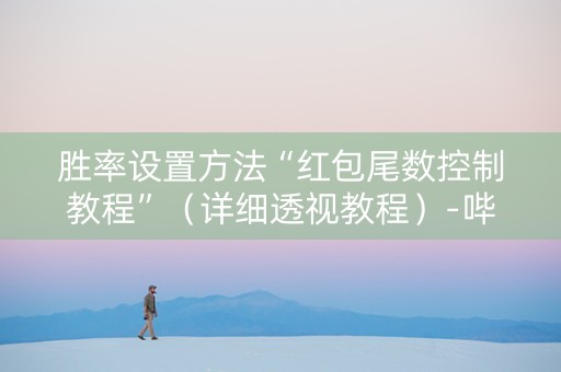 胜率设置方法“红包尾数控制教程”（详细透视教程）-哔哩哔哩