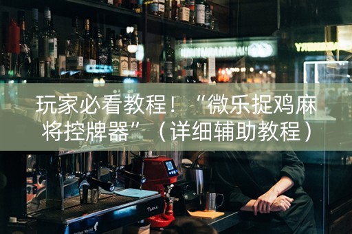 玩家必看教程！“微乐捉鸡麻将控牌器”（详细辅助教程）-哔哩哔哩