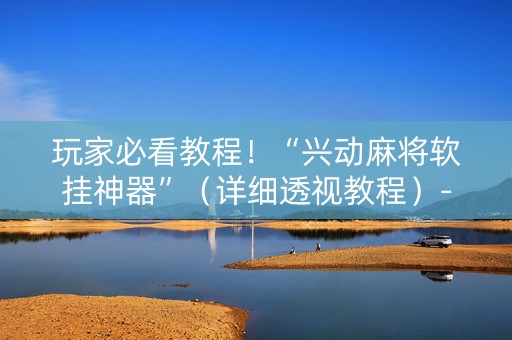 玩家必看教程！“兴动麻将软挂神器”（详细透视教程）-哔哩哔哩