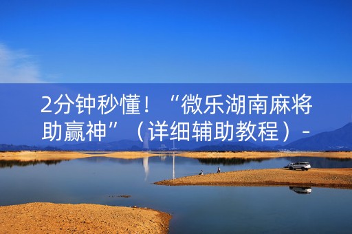 2分钟秒懂！“微乐湖南麻将助赢神”（详细辅助教程）-哔哩哔哩