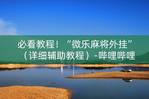 必看教程！“微乐麻将外挂”（详细辅助教程）-哔哩哔哩