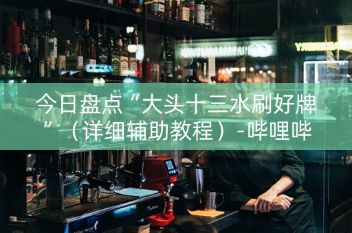 今日盘点“大头十三水刷好牌”（详细辅助教程）-哔哩哔哩