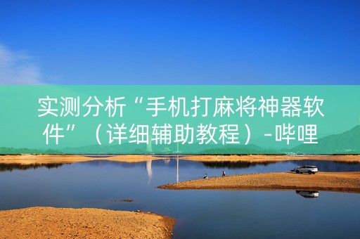 实测分析“手机打麻将神器软件”（详细辅助教程）-哔哩哔哩
