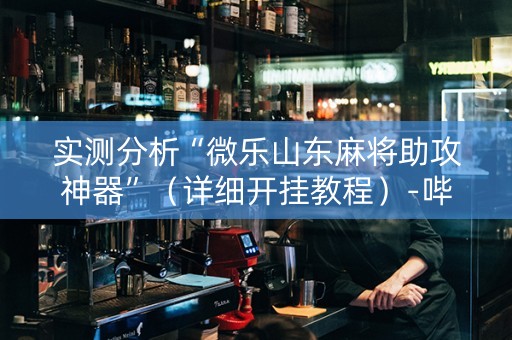 实测分析“微乐山东麻将助攻神器”（详细开挂教程）-哔哩哔哩