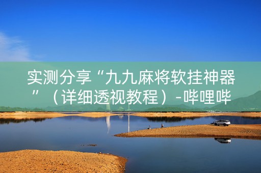 实测分享“九九麻将软挂神器”（详细透视教程）-哔哩哔哩