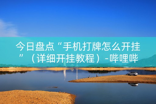 今日盘点“手机打牌怎么开挂”（详细开挂教程）-哔哩哔哩
