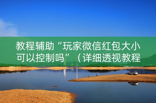 教程辅助“玩家微信红包大小可以控制吗”（详细透视教程）-哔哩哔哩