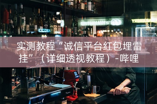 实测教程“诚信平台红包埋雷挂”（详细透视教程）-哔哩哔哩