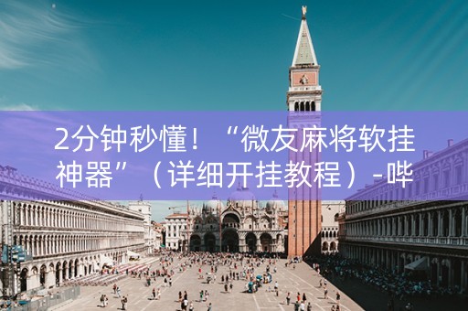 2分钟秒懂！“微友麻将软挂神器”（详细开挂教程）-哔哩哔哩
