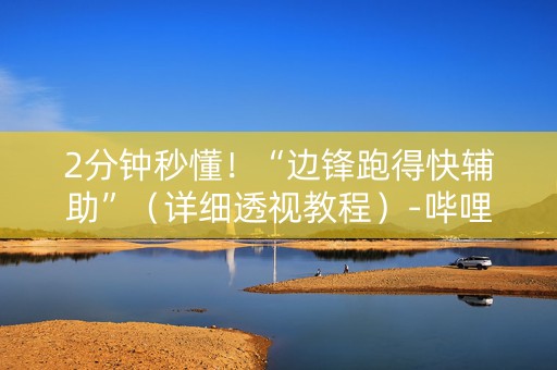 2分钟秒懂！“边锋跑得快辅助”（详细透视教程）-哔哩哔哩