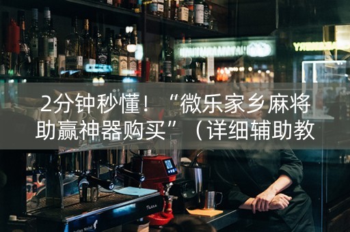 2分钟秒懂！“微乐家乡麻将助赢神器购买”（详细辅助教程）-哔哩哔哩