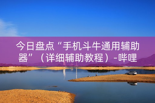 今日盘点“手机斗牛通用辅助器”（详细辅助教程）-哔哩哔哩