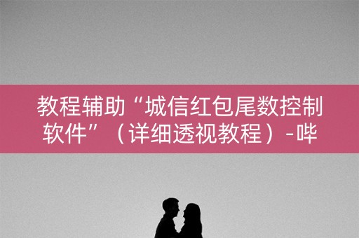 教程辅助“城信红包尾数控制软件”（详细透视教程）-哔哩哔哩