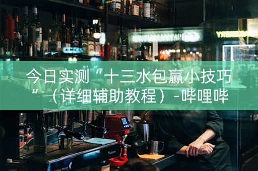 今日实测“十三水包赢小技巧”（详细辅助教程）-哔哩哔哩