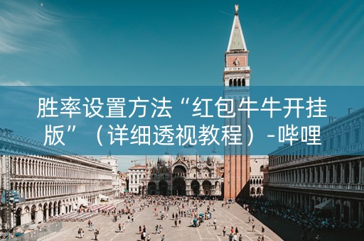 胜率设置方法“红包牛牛开挂版”（详细透视教程）-哔哩哔哩