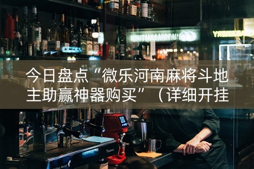 今日盘点“微乐河南麻将斗地主助赢神器购买”（详细开挂教程）-哔哩哔哩
