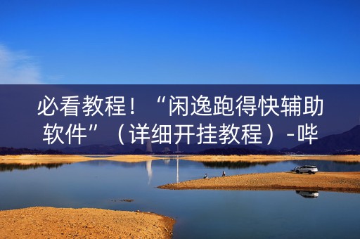 必看教程！“闲逸跑得快辅助软件”（详细开挂教程）-哔哩哔哩