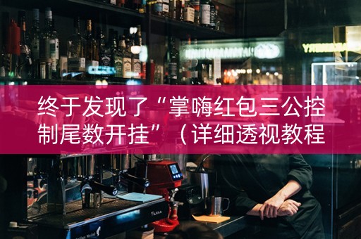 终于发现了“掌嗨红包三公控制尾数开挂”（详细透视教程）-哔哩哔哩