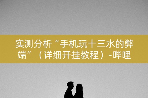 实测分析“手机玩十三水的弊端”（详细开挂教程）-哔哩哔哩
