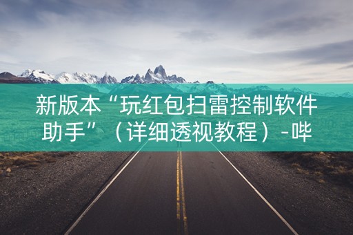 新版本“玩红包扫雷控制软件助手”（详细透视教程）-哔哩哔哩