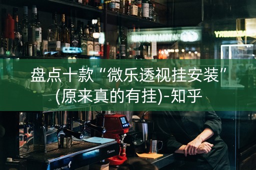 盘点十款“微乐透视挂安装”(原来真的有挂)-知乎