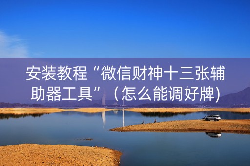 安装教程“微信财神十三张辅助器工具”（怎么能调好牌)