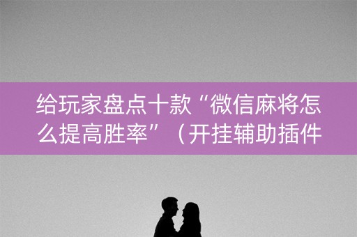 给玩家盘点十款“微信麻将怎么提高胜率”（开挂辅助插件)