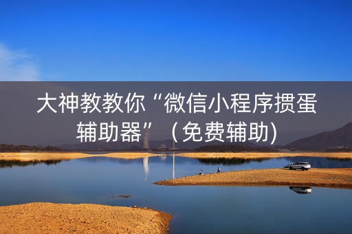 大神教教你“微信小程序掼蛋辅助器”（免费辅助)