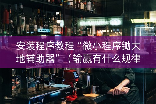 安装程序教程“微小程序锄大地辅助器”（输赢有什么规律)