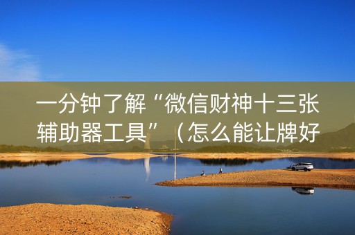 一分钟了解“微信财神十三张辅助器工具”（怎么能让牌好一点)