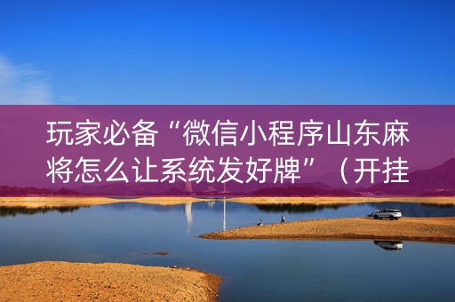 玩家必备“微信小程序山东麻将怎么让系统发好牌”（开挂辅助器插件)