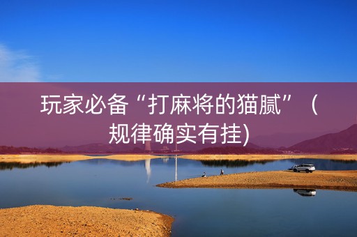 玩家必备“打麻将的猫腻”（规律确实有挂)