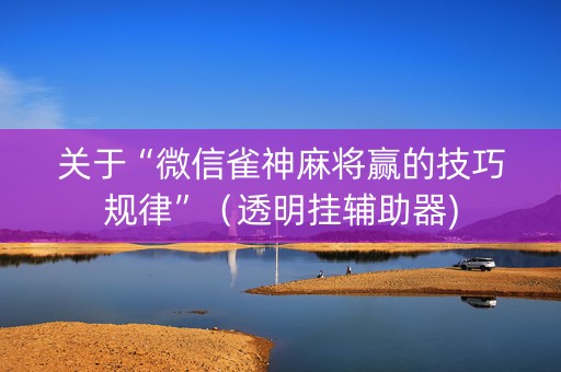 关于“微信雀神麻将赢的技巧规律”（透明挂辅助器)
