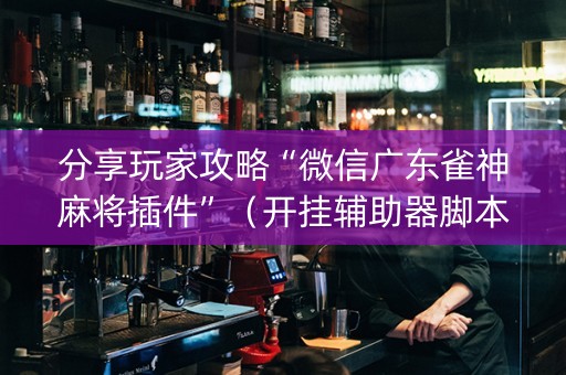 分享玩家攻略“微信广东雀神麻将插件”（开挂辅助器脚本)
