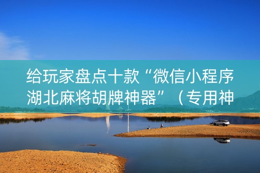 给玩家盘点十款“微信小程序湖北麻将胡牌神器”（专用神器)
