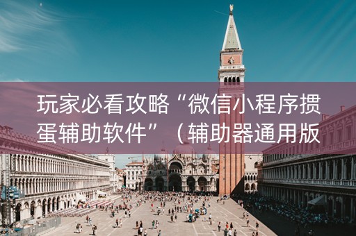 玩家必看攻略“微信小程序掼蛋辅助软件”（辅助器通用版)