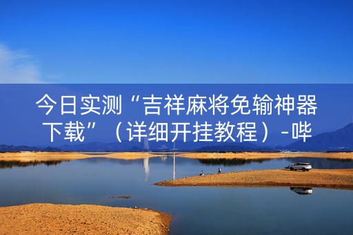 今日实测“吉祥麻将免输神器下载”（详细开挂教程）-哔哩哔哩