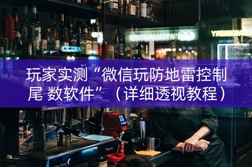 玩家实测“微信玩防地雷控制尾 数软件”（详细透视教程）-哔哩哔哩