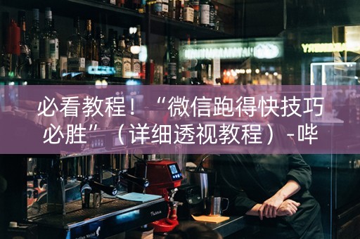 必看教程！“微信跑得快技巧必胜”（详细透视教程）-哔哩哔哩