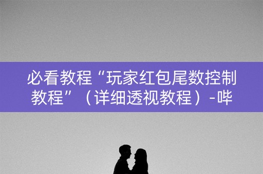 必看教程“玩家红包尾数控制教程”（详细透视教程）-哔哩哔哩