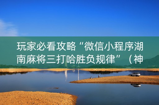 玩家必看攻略“微信小程序湖南麻将三打哈胜负规律”（神器通用版)