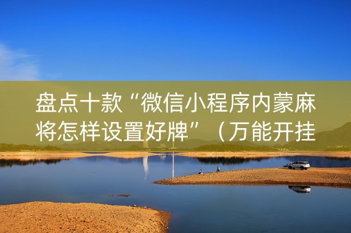 盘点十款“微信小程序内蒙麻将怎样设置好牌”（万能开挂器)
