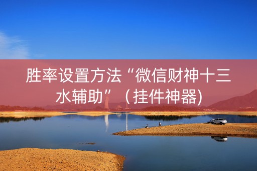 胜率设置方法“微信财神十三水辅助”（挂件神器)
