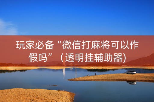 玩家必备“微信打麻将可以作假吗”（透明挂辅助器)