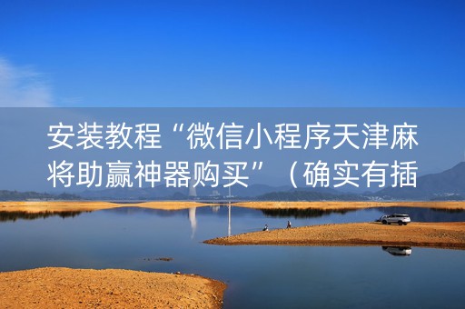 安装教程“微信小程序天津麻将助赢神器购买”（确实有插件吗)