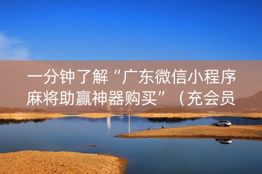 一分钟了解“广东微信小程序麻将助赢神器购买”（充会员胜率高)